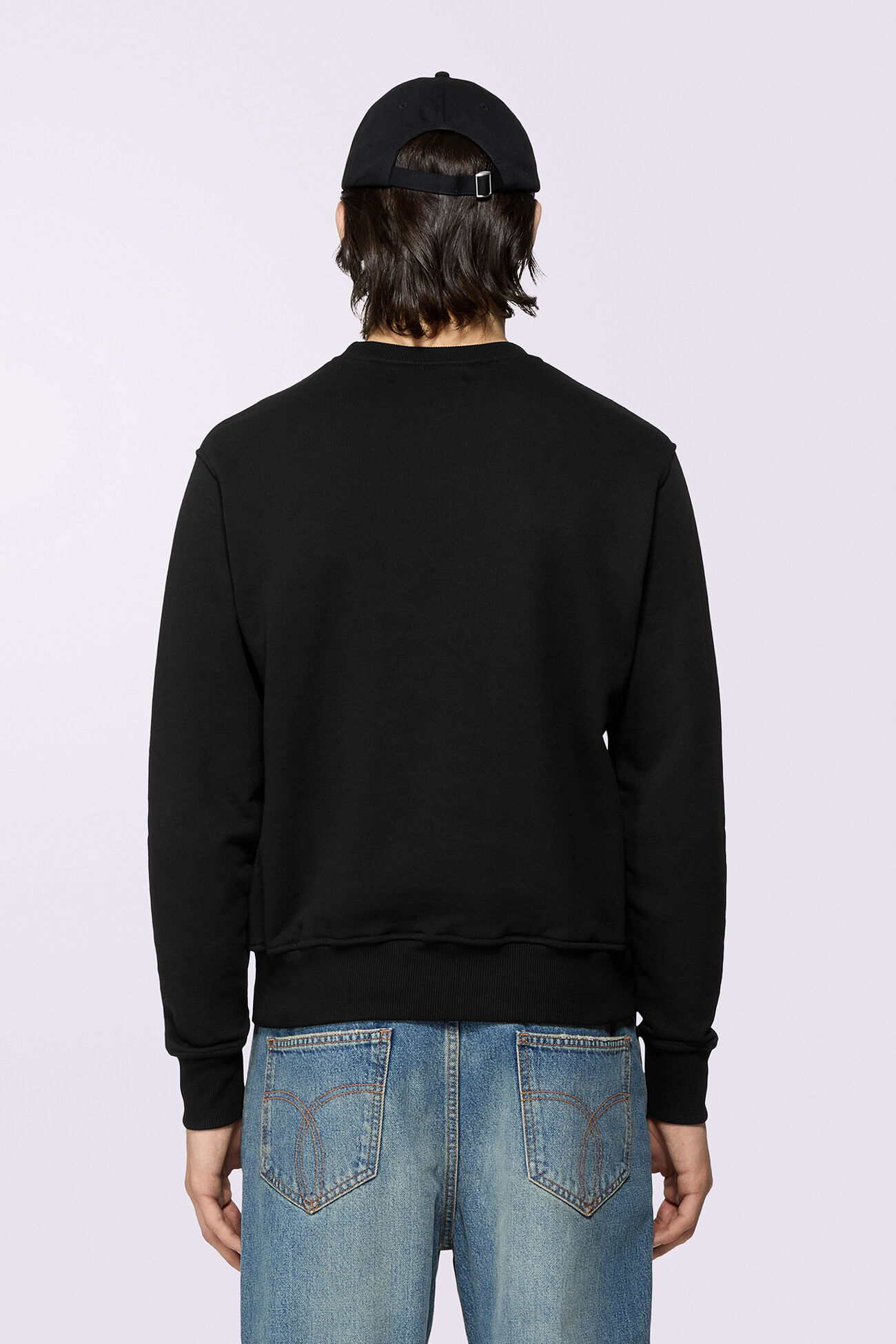 Unisex Digital Love Club Sweatshirt Black